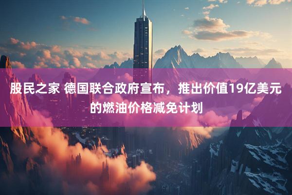 股民之家 德国联合政府宣布，推出价值19亿美元的燃油价格减免计划
