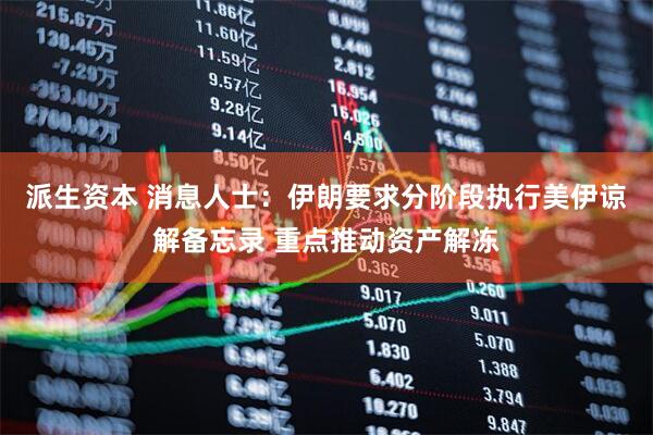 派生资本 消息人士：伊朗要求分阶段执行美伊谅解备忘录 重点推动资产解冻