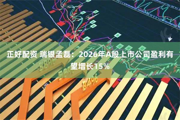 正好配资 瑞银孟磊：2026年A股上市公司盈利有望增长15%